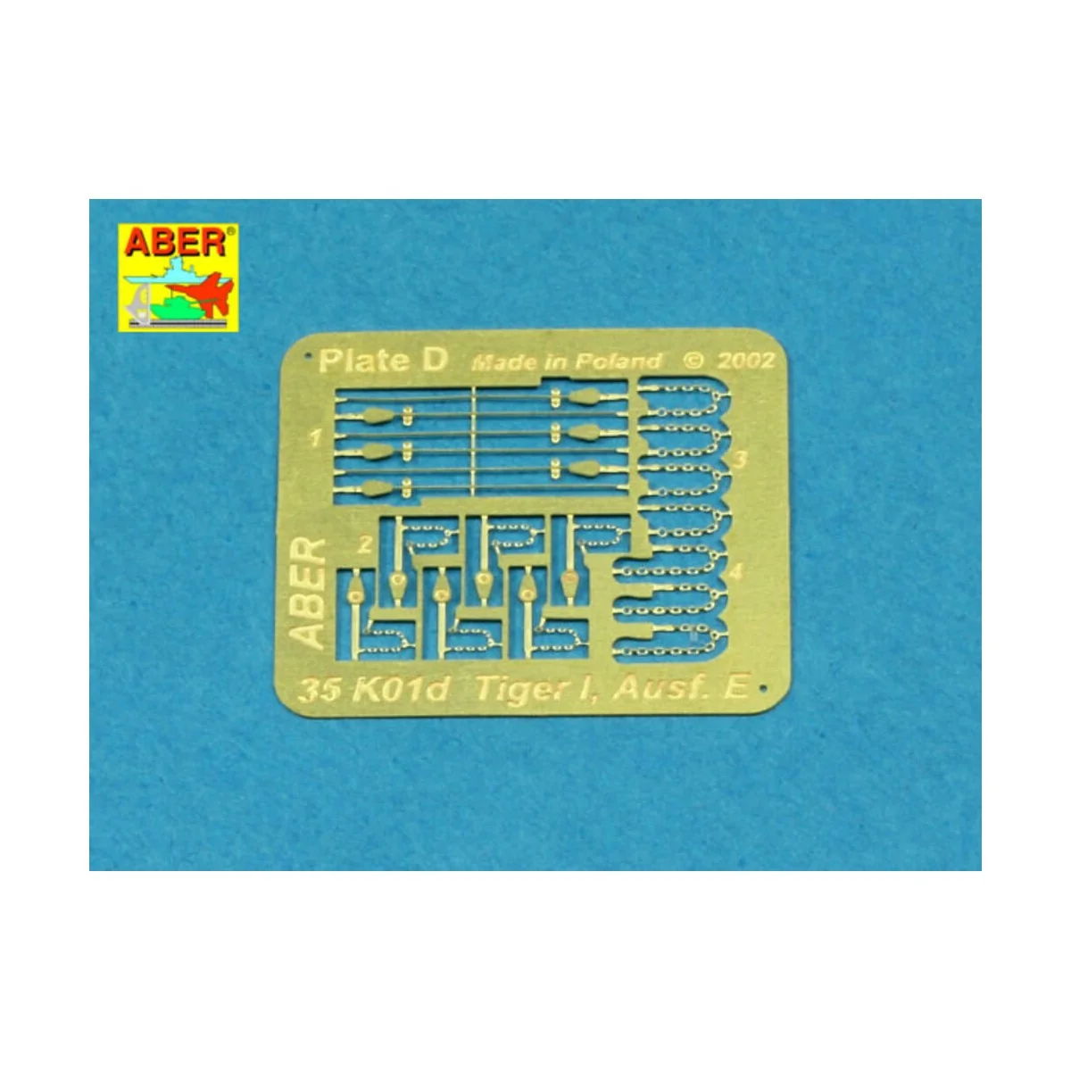 Pz.Kpfw.VI Ausf.E Tiger I Tunisia, 1/35 - Aber Models 35259 Pz.Kpfw.VI Ausf.E Tiger I Tunisia, 1/35 - Aber Models 35259