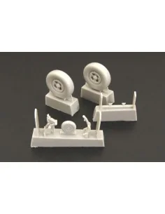 Huricane wheel set, 1/48 - Brengun BRL48039 2