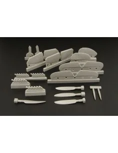 Spitfire MkIX exterior set -(Airfix), 1/48 - Brengun BRL48042