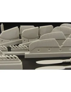 Spitfire MkIX exterior set -(Airfix), 1/48 - Brengun BRL48042 2