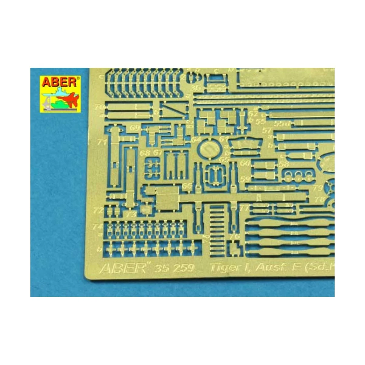 Pz.Kpfw.VI Ausf.E Tiger I Tunisia - Aber Models 35259