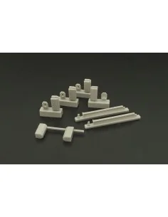 US Navy wheel chocks (modern), 1/48 - Brengun BRL48063 2