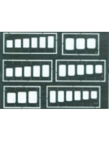 Quadrate und Rechtecke Gravierschablone, 1/72 - Eduard Accessories ...