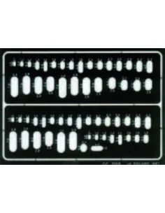 Ovale Gravierschablone, 1/72 - Eduard Accessories 00006