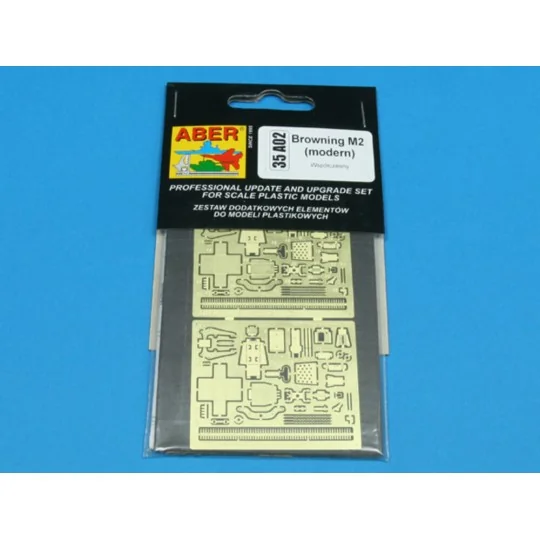 Browning M2 (modern), 1/35 - Aber Models 35 A002 Browning M2 (modern), 1/35 - Aber Models 35 A002