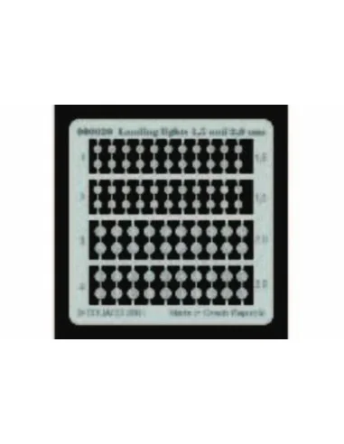 [NO_DESC] Landing lights 1, 5 and 2 mm - Eduard Accessories 00020