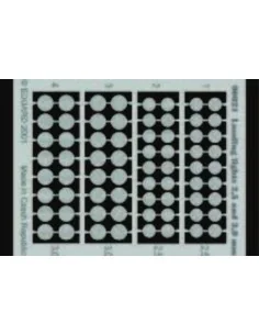 Landing lights 2, 5 and 3 mm - Eduard Accessories 00021