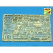 German tool holders set till 1943, 1/35 - Aber Models 35 A003 German tool holders set till 1943, 1/35 - Aber Models 35 A003