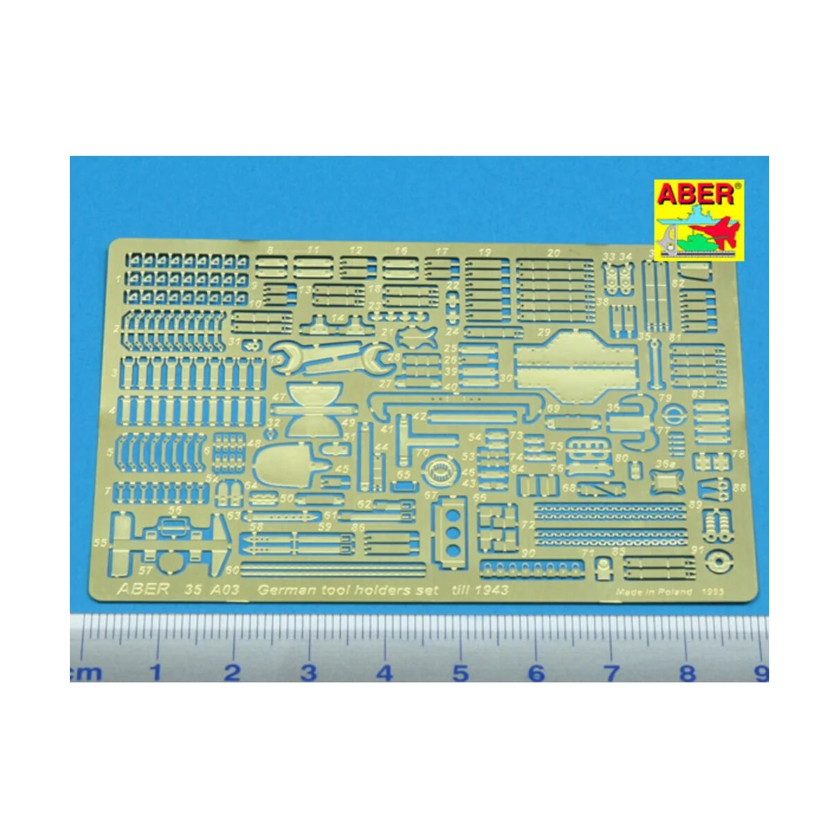 German tool holders set till 1943 - Aber Models 35 A003