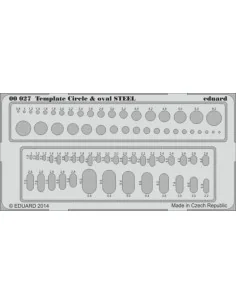 Circle & oval STEEL - Eduard Accessories 00027