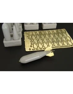 US bomb 500-lb AN-M64A1 (8 pcs), 1/48 - Brengun BRL48102