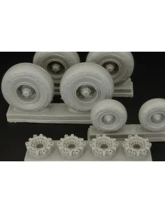 C-130 Wheels, 1/48 - Brengun BRL48106