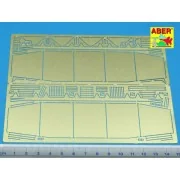 Side skirts for PzKpfw IV (H,J) Brummbar - Aber Models 35 A007