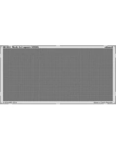 Mesh 4x4 square STEEL - Eduard Accessories 00034