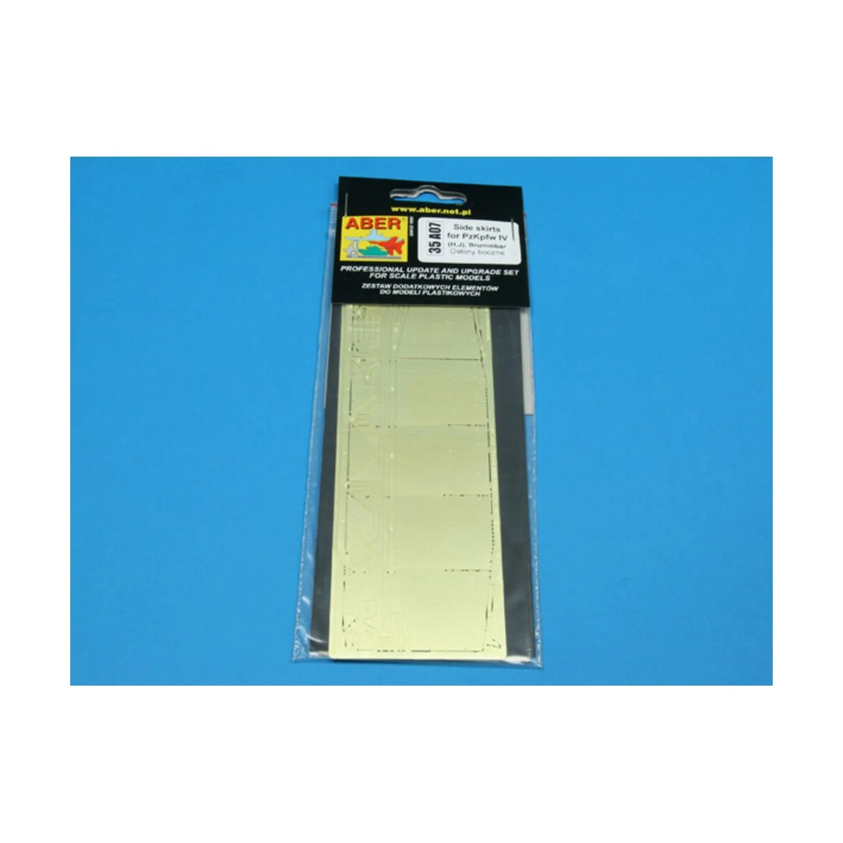 Side skirts for PzKpfw IV (H,J) Brummbar - Aber Models 35 A007