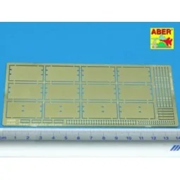 Side skirts for Panther Ausf. A, D, 1/35 - Aber Models 35 A008