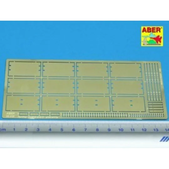 Side skirts for Panther Ausf. A, D, 1/35 - Aber Models 35 A008