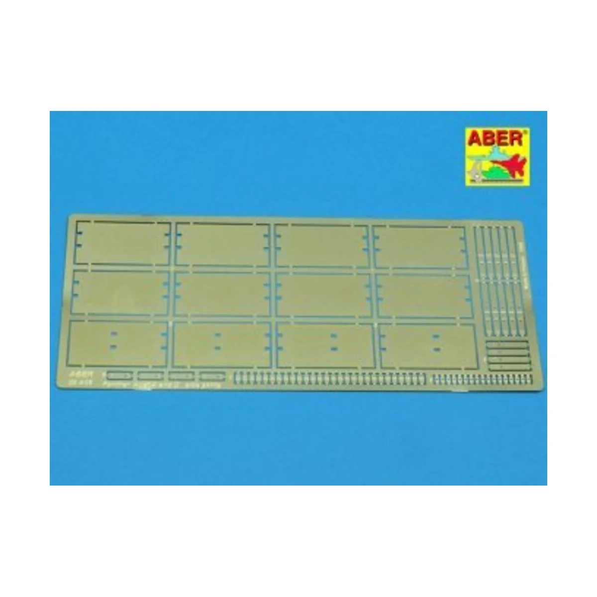 Side skirts for Panther Ausf. A, D, 1/35 - Aber Models 35 A008