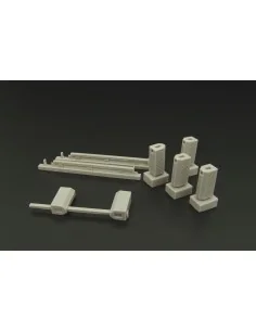 US Navy wheel chocks (modern), 1/32 - Brengun BRL32018