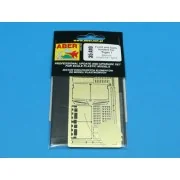 Front and back fenders for Tiger I - Aber Models 35 A010