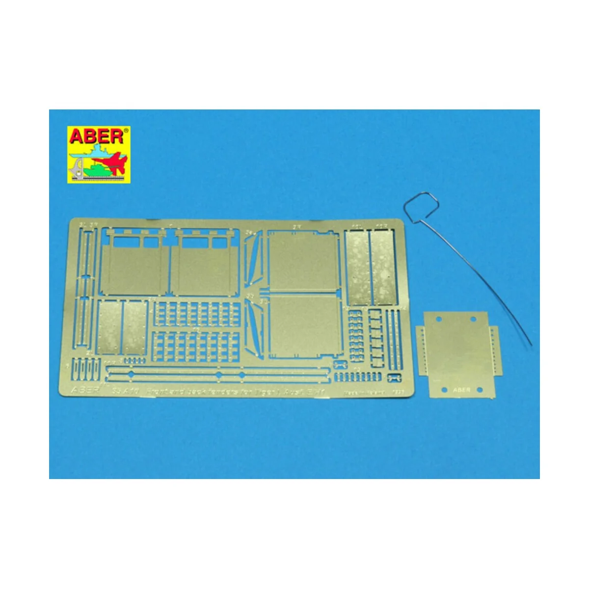 Front and back fenders for Tiger I, 1/35 - Aber Models 35 A010 Front and back fenders for Tiger I, 1/35 - Aber Models 35 A010