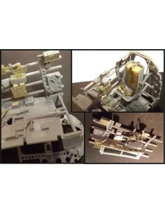 Mitsubishi A6M5c Zero interior (Hasegawa kit), 1/32 - Brengun BRL32024 2