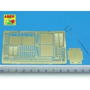 Front and back fenders for Tiger I - Aber Models 35 A010