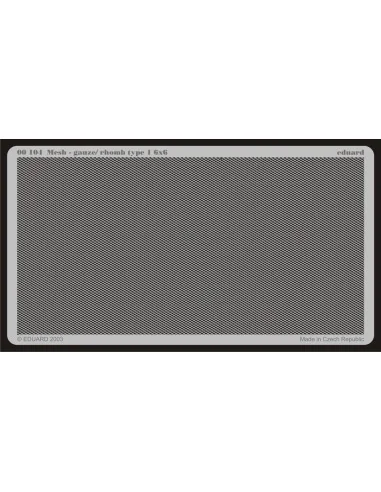 Gitter / Mesh rhomb type 1 6 x 6 - Eduard Accessories 104