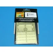 Side fenders for Tiger I E, 1/35 - Aber Models 35 A012 Side fenders for Tiger I E, 1/35 - Aber Models 35 A012