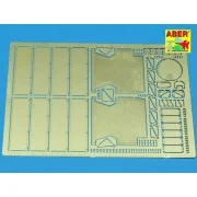 Side fenders for Tiger I E, 1/35 - Aber Models 35 A012 Side fenders for Tiger I E, 1/35 - Aber Models 35 A012