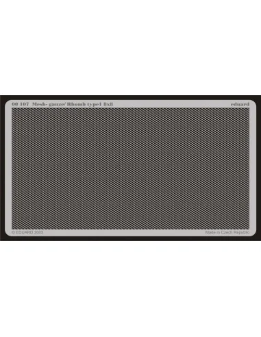 [NO_DESC] Gitter/Mesh, Gauze/Rhomb type 1 8x8 - Eduard Accessories 107