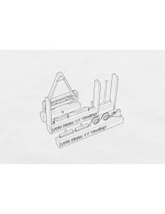 Trolley for Ohka model 11, 1/72 - Brengun BRL72177 2
