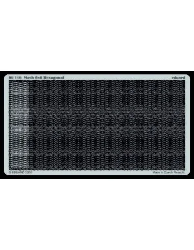 Gitter/Mesh, 6x6 Hexagonal - Eduard Accessories 00110