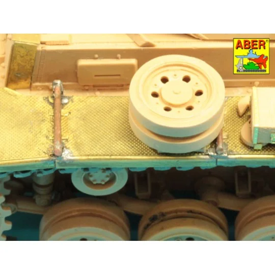 Fenders for PzKpfw III, 1/35 - Aber Models 35 A014