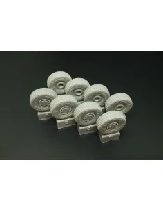 JGSDF Type 16 Wheels (Aoshima kit), 1/72 - Hauler HLH72094