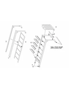 A4 Skyhawk ladder, 1/72 - Brengun BRL72190 2