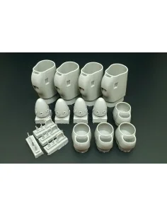 C-130J engine nacells (Italeri kit), 1/48 - Brengun BRL48123 2