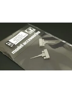 NSVT 12, 7mm tank heavy machine gun (2pcs), 1/87 - Hauler HLR87200 2