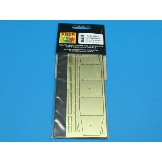 Side skirts for PzKpfw IV (G), Brummbar (Early), 1/35 - Aber Models...