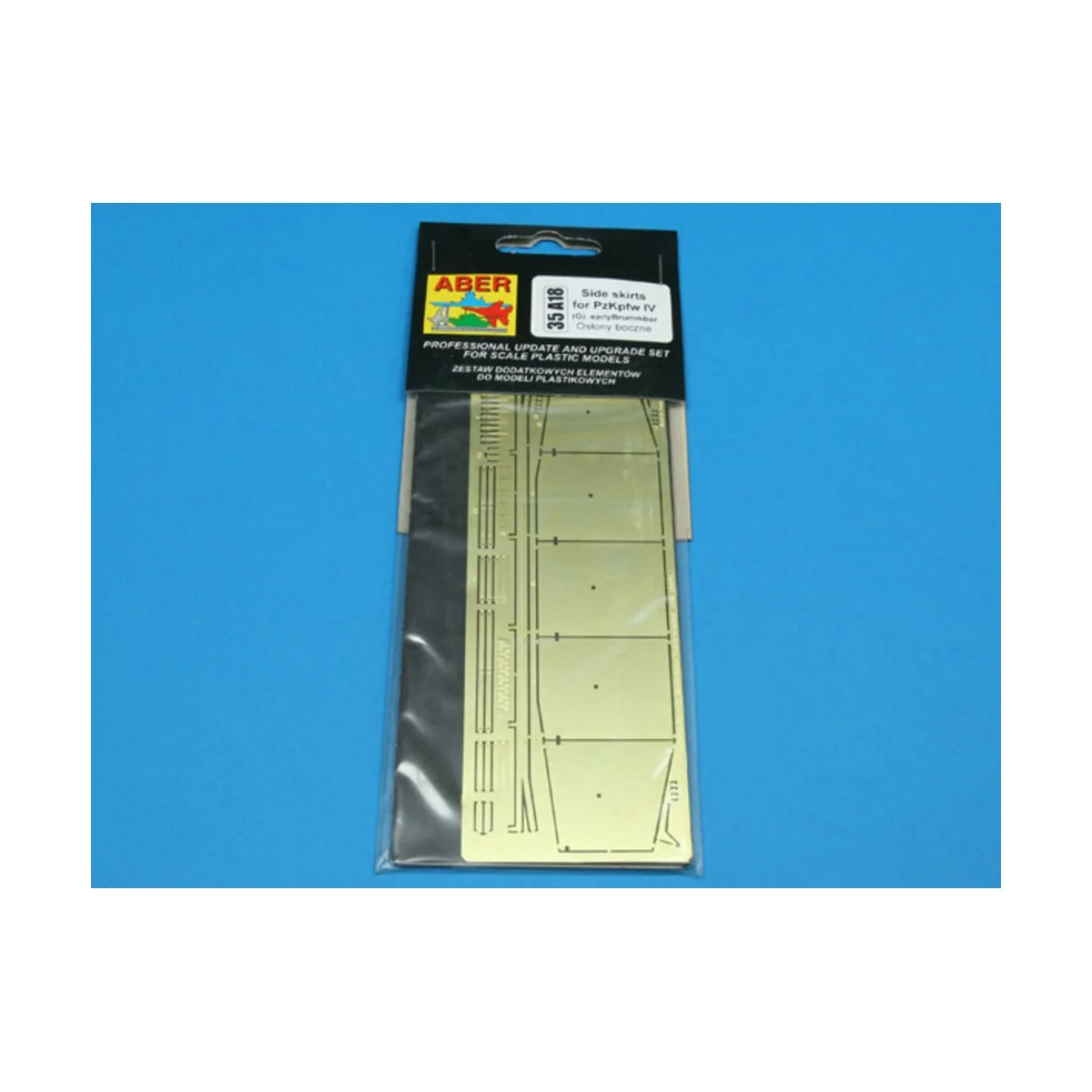 Side skirts for PzKpfw IV (G), Brummbar (Early), 1/35 - Aber Models...