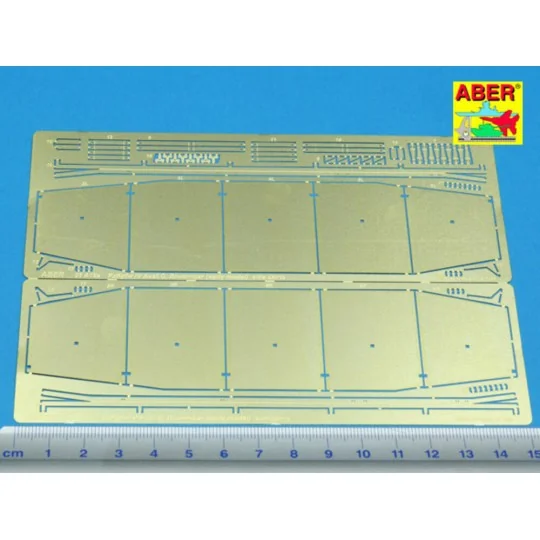 Side skirts for PzKpfw IV (G), Brummbar (Early), 1/35 - Aber Models...