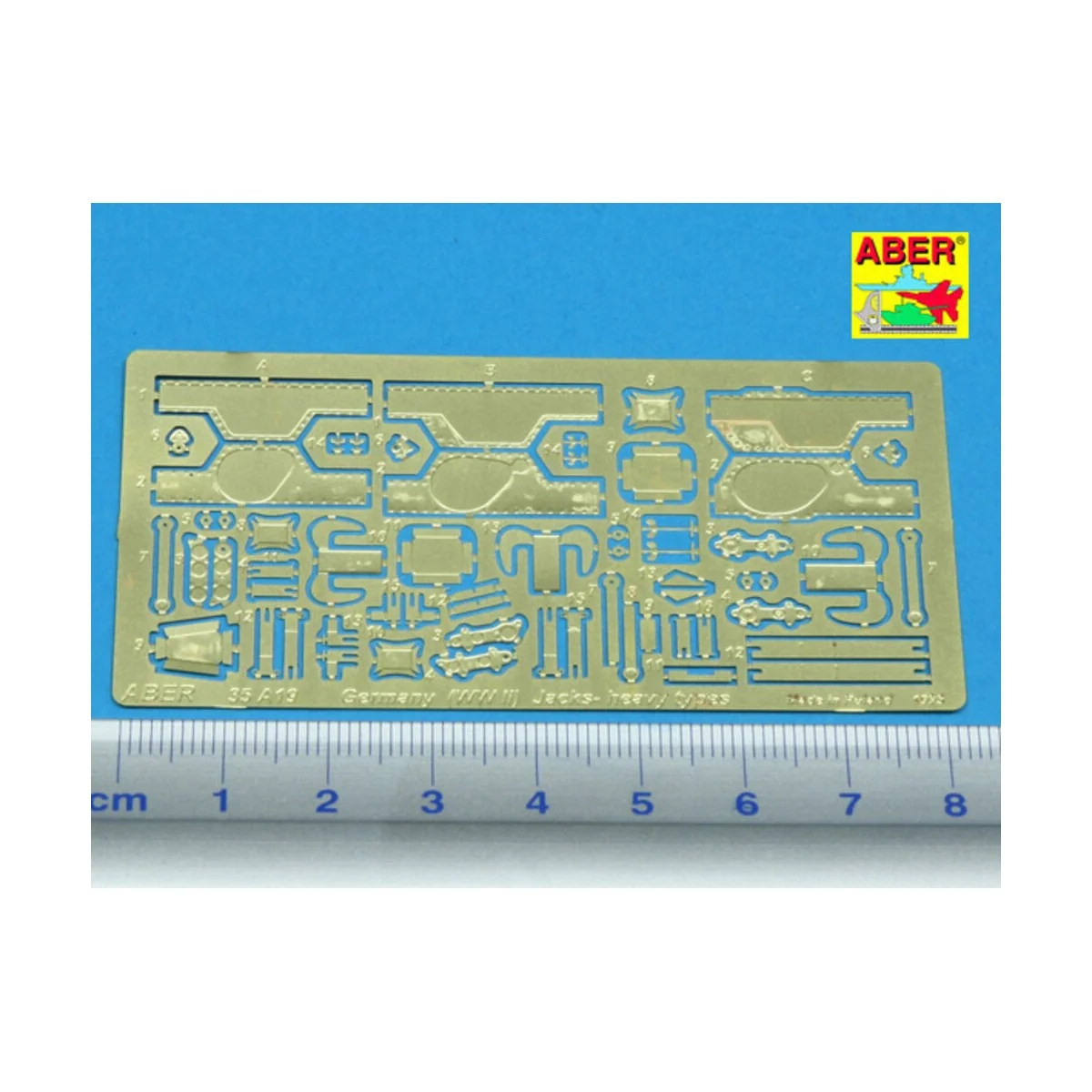 German jacks (type 1), 1/35 - Aber Models 35 A019 German jacks (type 1), 1/35 - Aber Models 35 A019