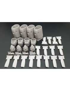 C-130 E-H engine set (Italeri kit), 1/48 - Brengun BRL48125