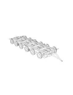 Culemeyer 80ton, 1/120 - Hauler HTT120083