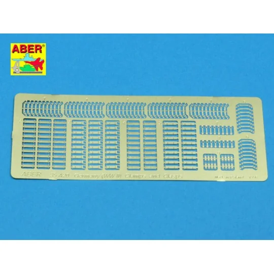 German clamps and clasps, 1/35 - Aber Models 35 A020