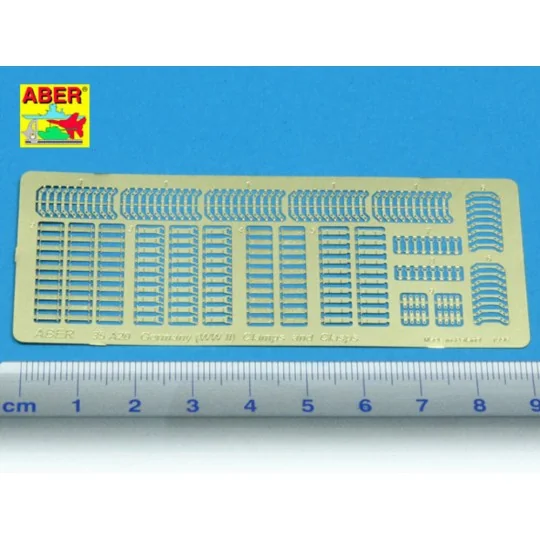 German clamps and clasps, 1/35 - Aber Models 35 A020