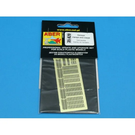 German clamps and clasps, 1/35 - Aber Models 35 A020