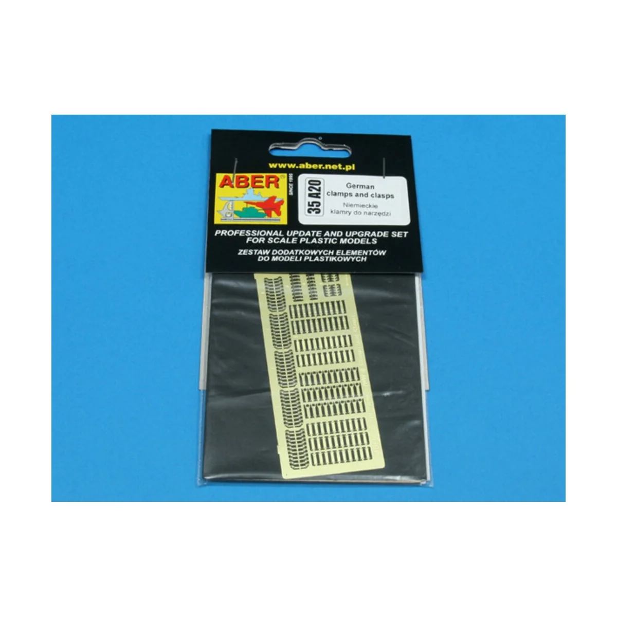 German clamps and clasps, 1/35 - Aber Models 35 A020