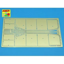 Side skirts for Sturmgeschutz III (early model) - Aber Models 35 A022
