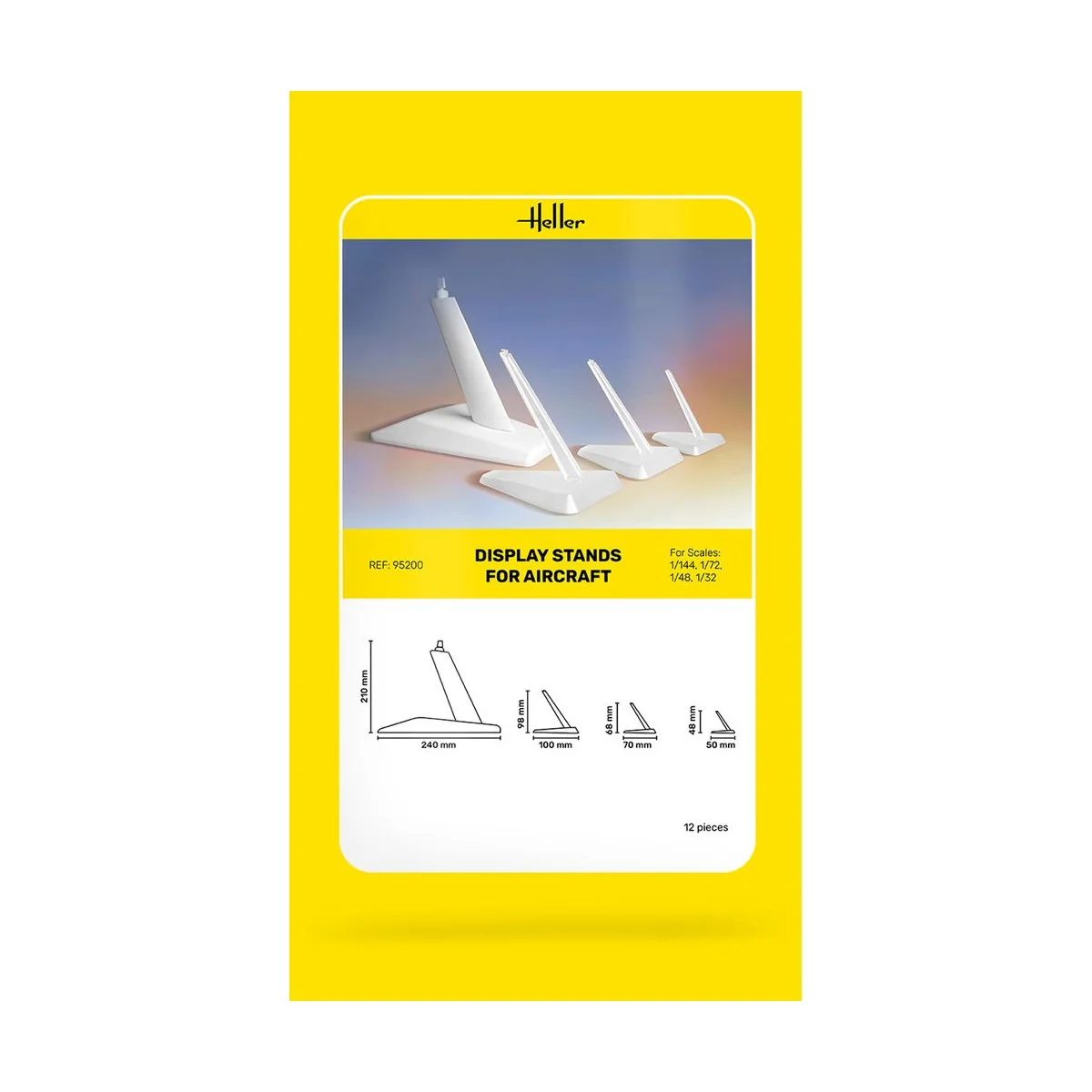 Display Stands for Aircraft - Heller 95200